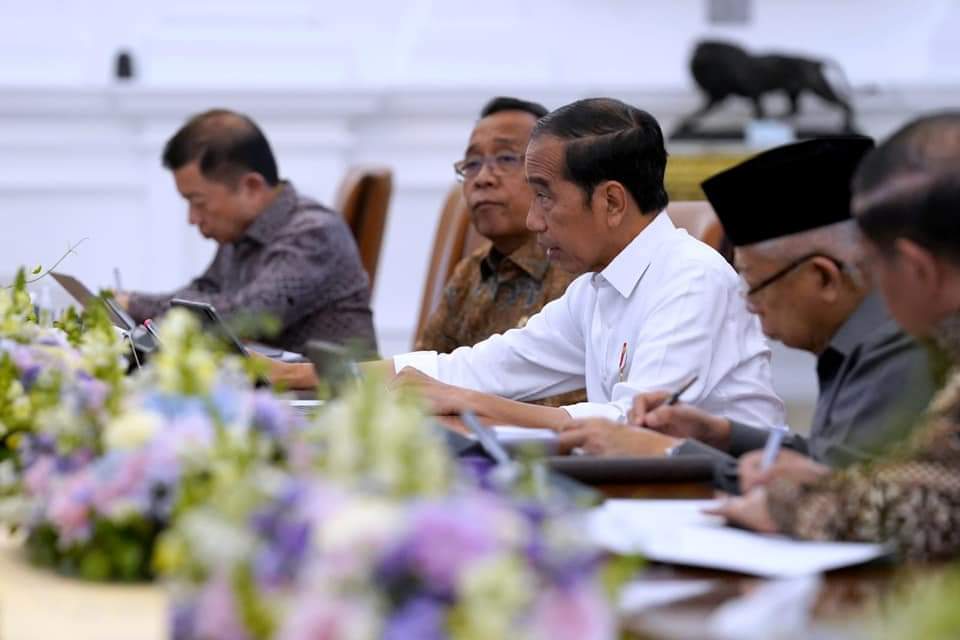 Presiden Jokowi Gelar Ratas Terkait Peningkatan Produksi dan Hilirisasi Produk Pangan