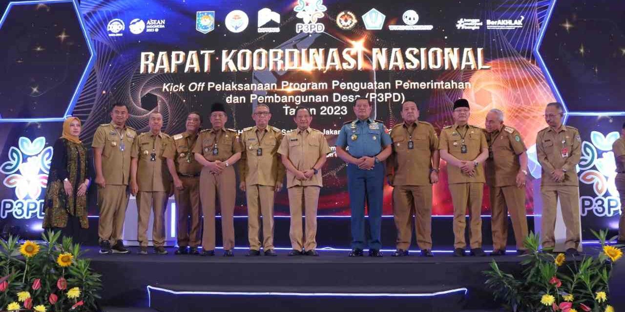 Kick Off P3PD Tahun 2023, Mendagri Ingatkan Visi Presiden dalam Pembangunan Desa