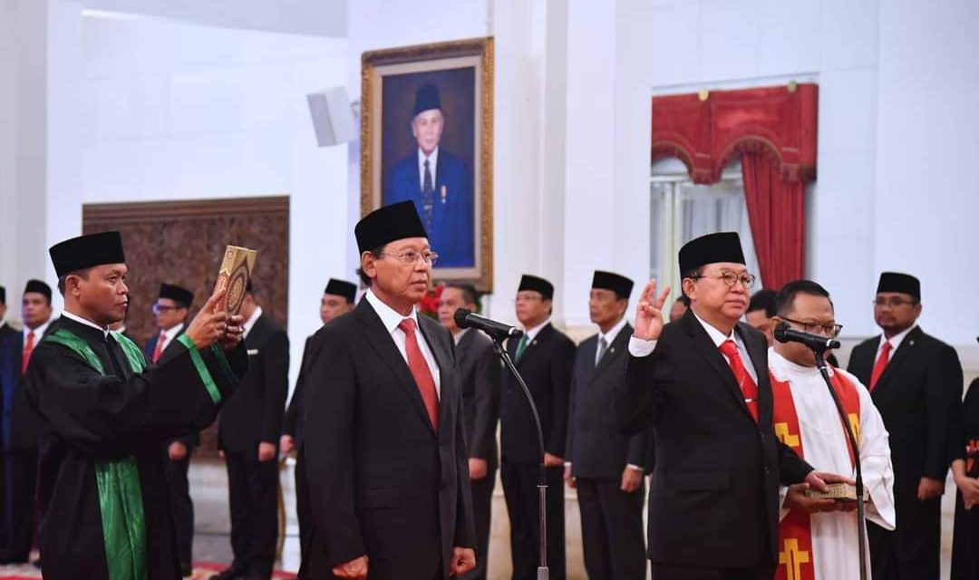 Presiden Jokowi Lantik Dua Anggota Wantimpres