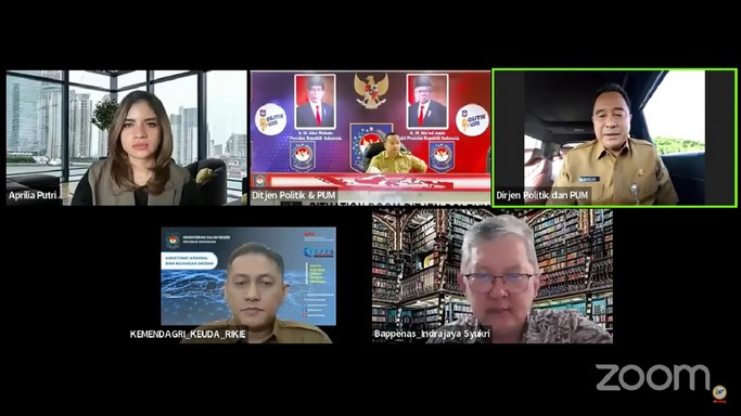 Ditjen Polpum Kemendagri Gelar Webinar, Perkuat Koordinasi Kesiapan Anggaran Pemilu Serentak 2024