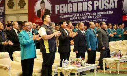 Menteri ATR/BPN selaku Ketua PB FORKI hadiri pelantikan PP KKI Masa Bakti 2021-2026