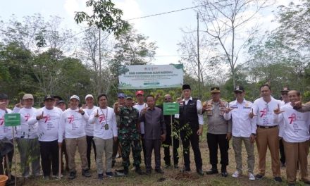 Peringati HKAN 2023, BKSDA Sumsel – Pemkab OKU Selatan Menanam Pohon Jenis Asli Dan Melepasliar 78 Ekor Burung Penyebar Biji