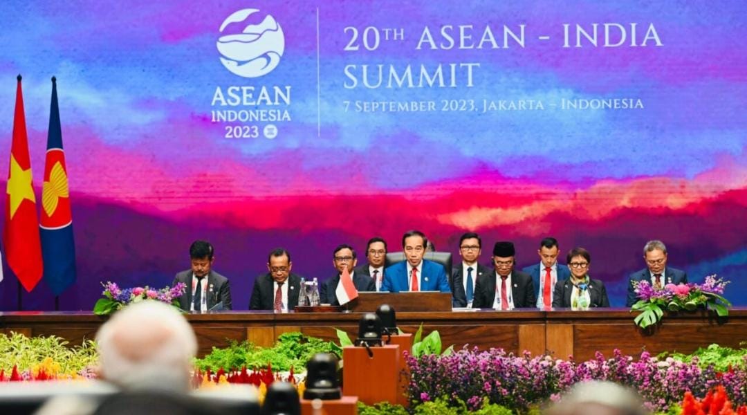 Pimpin KTT Ke-20 ASEAN-India, Presiden Jokowi Dorong Peningkatan Kerja Sama Ekonomi Biru