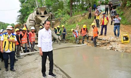 Presiden Jokowi Tinjau Progres Penanganan IJD di Kabupaten Penajam Paser Utara