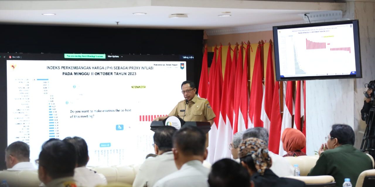 Dorong Stabilisasi Harga Komoditas, Mendagri Imbau Pemda Gelar Gerakan Pangan Murah