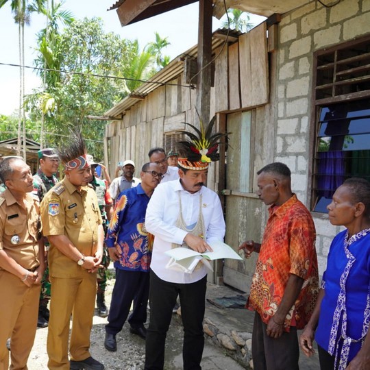 Program PTSL Mengakselerasi Pendaftaran Tanah hingga Ujung Timur Indonesia