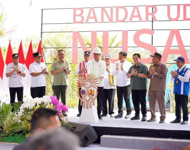 Menteri ATR/Kepala BPN Dampingi Presiden Groundbreaking Bandara Internasional IKN