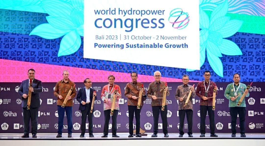 Buka World Hydropower Congress, Presiden Harapkan Rekomendasi Kebijakan bagi Bumi Lestari