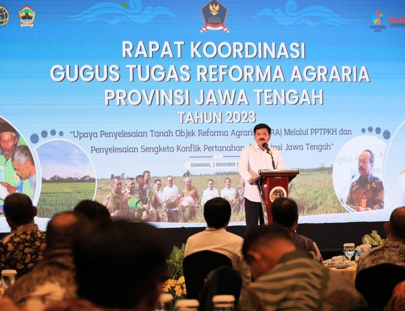 Implementasi Perpres 62/2023, Percepat Pelaksanaan TORA di 15 Titik di Jawa Tengah