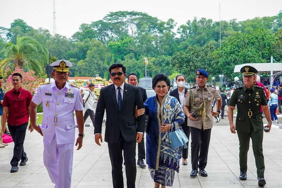 Menteri ATR/Kepala BPN Hadiri Sertijab Panglima TNI