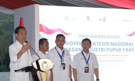 Groundbreaking PSN Kawasan Industri Pupuk Fakfak, Presiden: Agar Wilayah Timur Punya Industri Pupuk