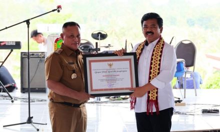 Selesaikan Sertipikasi Tanah HUNTAP Korban Tsunami 2018, Kementerian ATR/BPN Dapat Penghargaan dari Pemkab Lampung Selatan