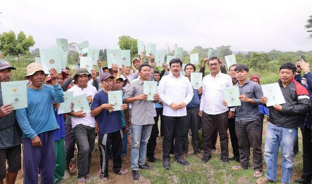 Wujud Kepedulian Pemerintah, 217,851 Hektare Tanah Diredistribusikan kepada Masyarakat Sembalun