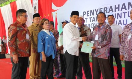 Tanah Aman dan Dapat Dijadikan Tabungan, Bentuk Pentingnya Sertipikat Tanah bagi Masyarakat Kabupaten Siak