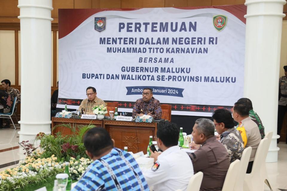 Perkuat Daya Beli Masyarakat, Mendagri Minta Pemda Maluku Realisasikan APBD sejak Awal Tahun