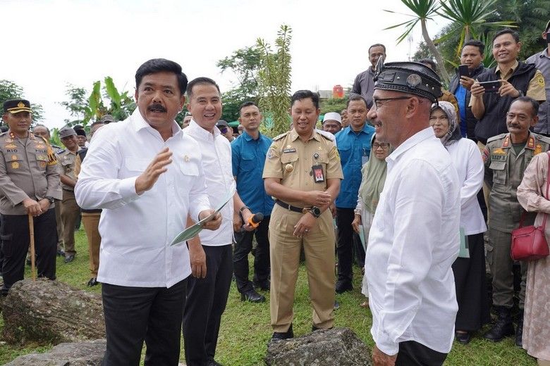 1.000 Sertipikat Tanah PTSL Dibagikan Menteri ATR/Kepala BPN di Kabupaten Bogor