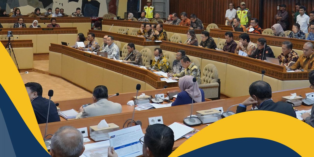 Rapat Bersama Komisi II DPR RI, Menteri AHY Paparkan Capaian Kinerja Tahun 2023 dan Rancangan Program Kerja Tahun 2024