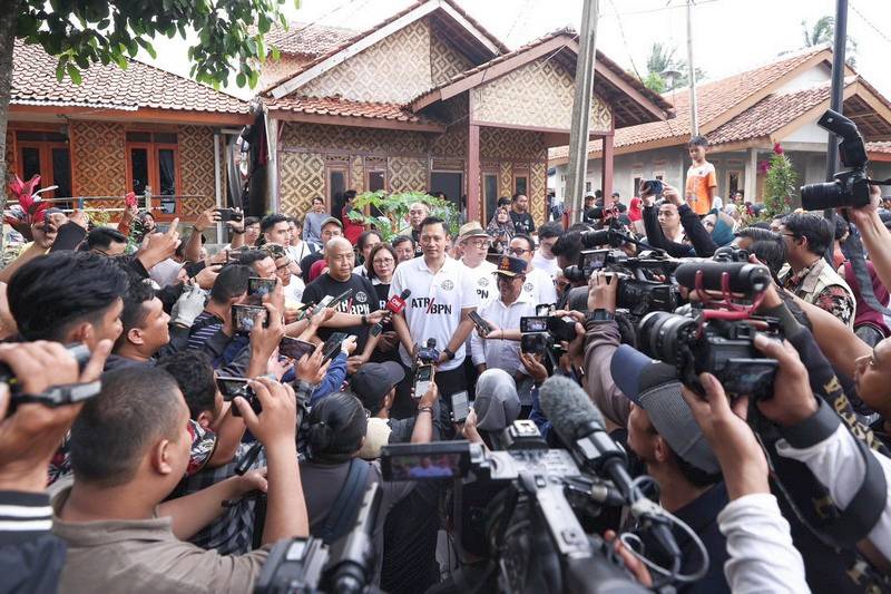 Menteri AHY: Sinergi dan Kolaborasi Sukseskan Konsolidasi Tanah Korban Gempa Cianjur, Buah Nyata Reforma Agraria