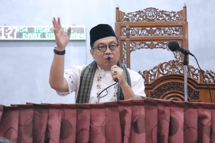 Tim Safari Ramadhan Payakumbuh Turun pertama kali ke Masjid Al-Ihsan di Pimpin Pj Wali Kota