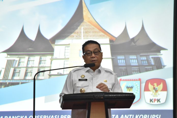 Penjabat (Pj) Wali Kota Payakumbuh Jasman: Pemerintah Kota Payakumbuh sangat serius dalam melawan segala bentuk perbuatan korupsi