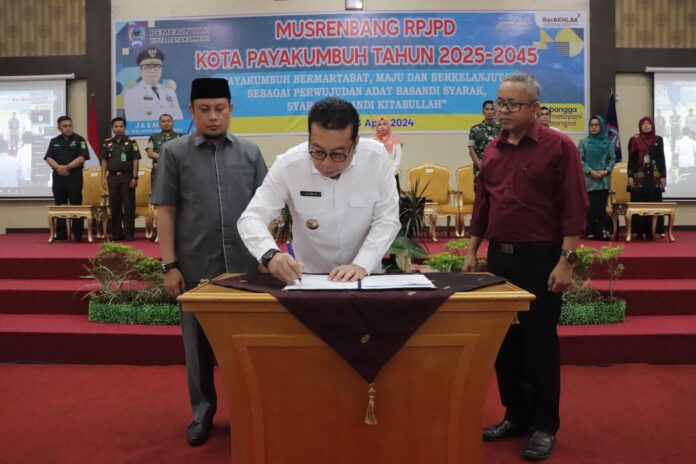 Musrenbang RPJPD Kota Payakumbuh Tahun 2025-2045 Telah Dibuka