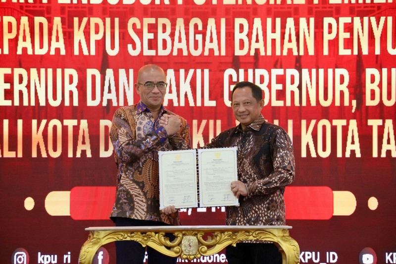 Mendagri Atensi Keamanan Data Pemilih pada Penyelenggaraan Pilkada Serentak 2024