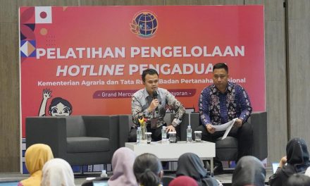 Biro Humas Kementerian ATR/BPN Gelar Pelatihan Pengelolaan Pengaduan kepada Admin Kantah se-Indonesia