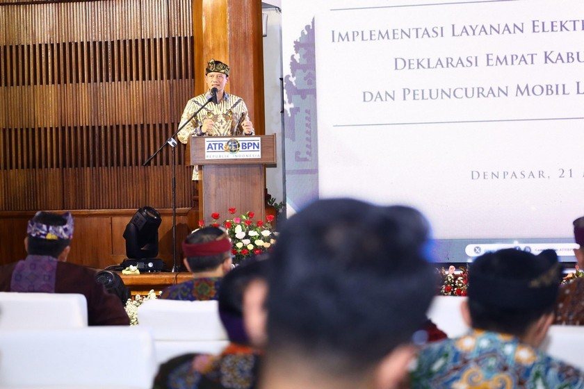 Deklarasikan Empat Wilayah di Provinsi Bali sebagai Kabupaten Lengkap, Menteri AHY: Semoga Memperkuat Semangat Investasi