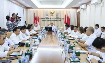 Menteri AHY Pimpin Rapat untuk Evaluasi Kinerja