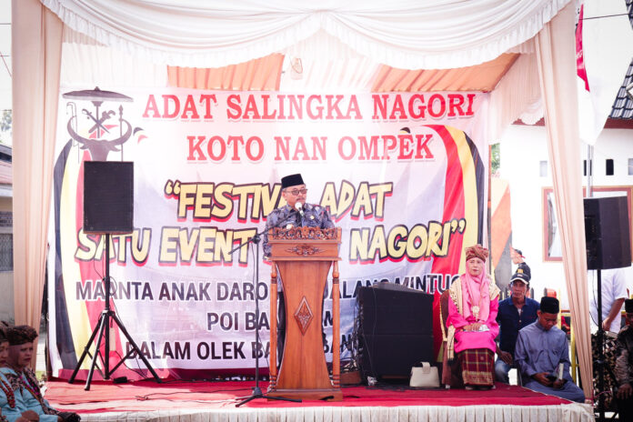 “Maanta Anak Daro Pulang Bamalam Manjalang Mintuo” Satu Event Satu Nagori di Kanagarian Koto Nan Ompek