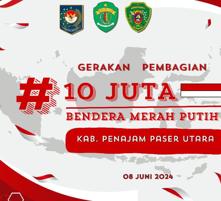 Kemendagri Bakal Gelar Pencanangan Gerakan Pembagian 10 Juta Bendera Merah Putih di Kabupaten Penajam Paser Utara