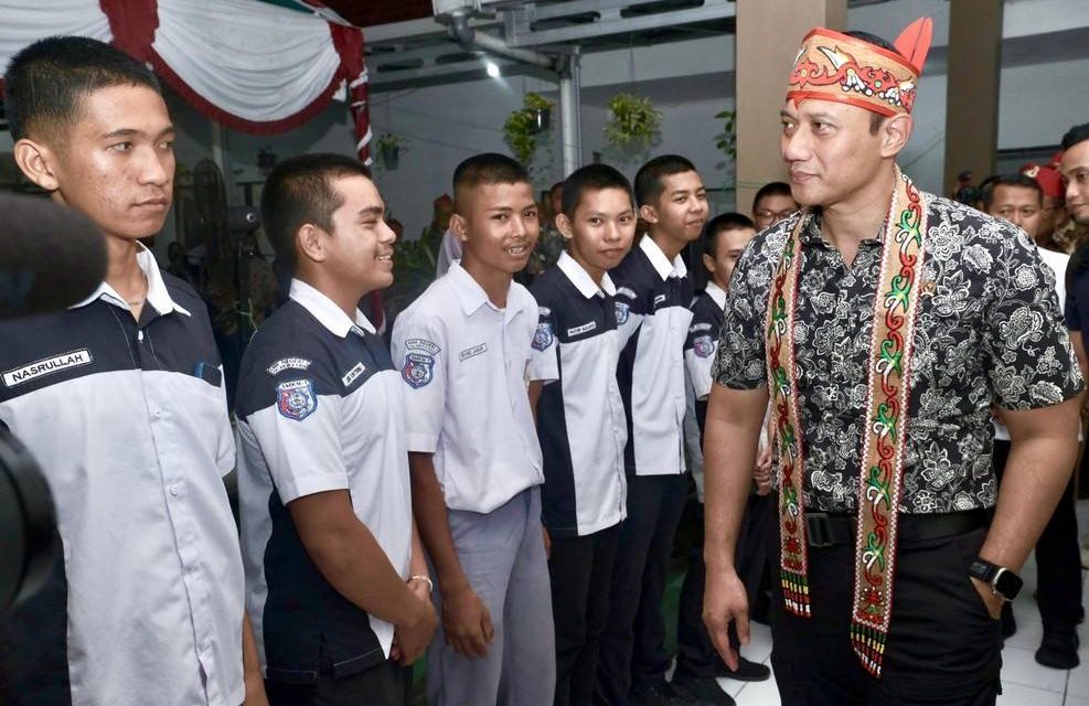 Kunjungi Kantor Pertanahan Kota Palangka Raya, Menteri AHY Pastikan Urusan Pertanahan dan Tata Ruang Berjalan Baik