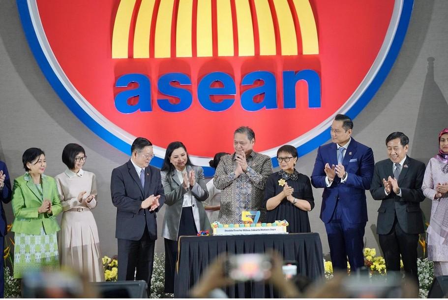 Menteri AHY Ikut Rayakan ASEAN DAY ke-57