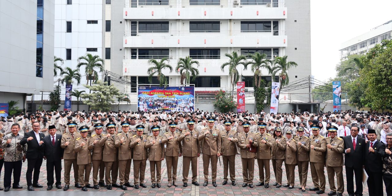 Pimpin Upacara Peringatan HANTARU 2024, Menteri AHY: Penuhi Kebutuhan Masyarakat untuk Dapatkan Kepastian Hukum Hak Atas Tanah