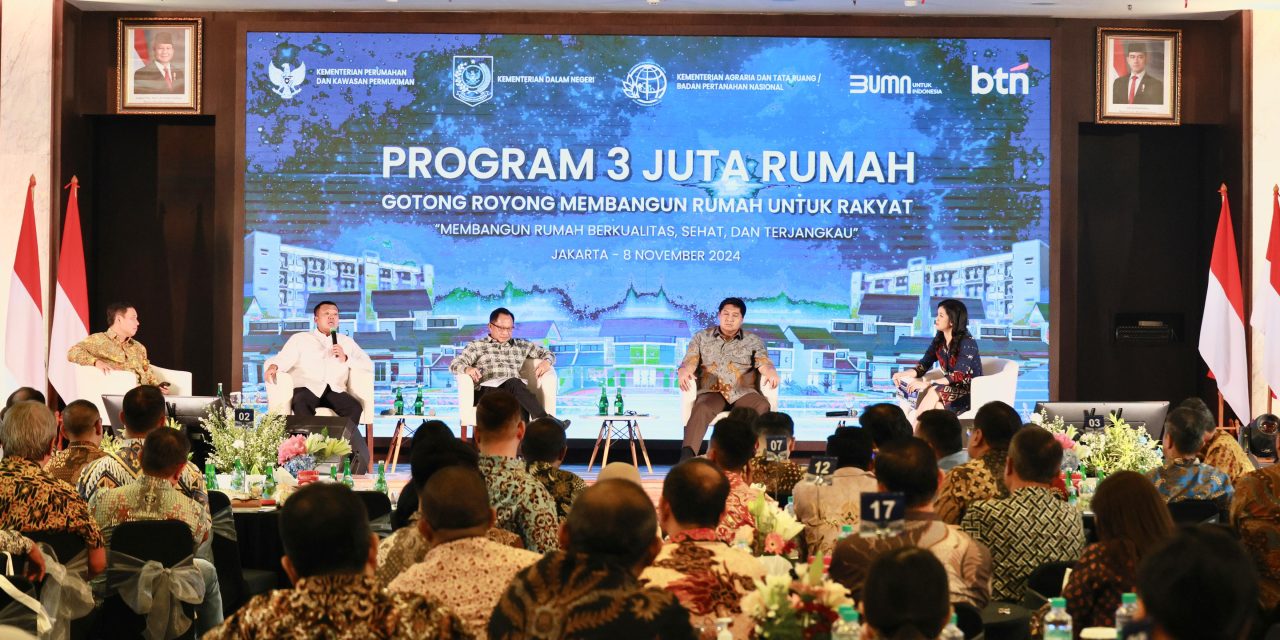 Kementerian ATR/BPN Siapkan 1,3 Juta Hektare Tanah untuk Dukung Pembangunan Prioritas, Salah Satunya Program 3 Juta Rumah