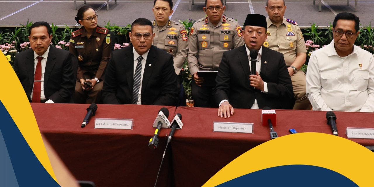 Berikan Efek Jera bagi Mafia Tanah, Tersangka Tindak Pidana Pertanahan di Bandung untuk Pertama Kalinya Dikenakan Pasal Pemiskinan