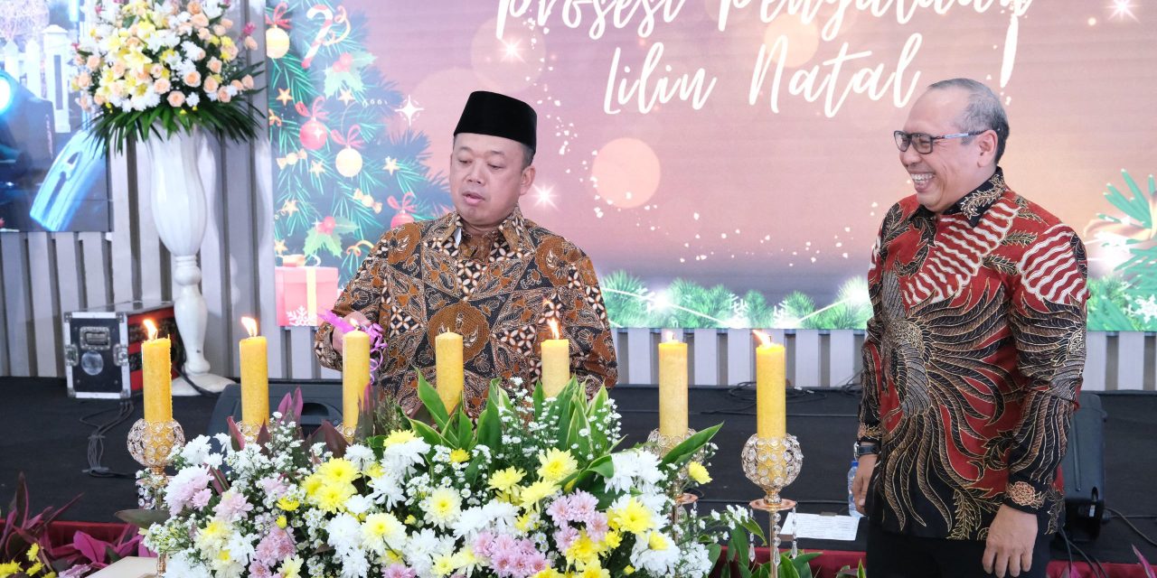 Gelar Ibadah dan Perayaan Natal Tahun 2024, Menteri Nusron: Wujud Tidak Adanya Diskriminasi dan Dominasi Mayoritas di Kementerian ATR/BPN