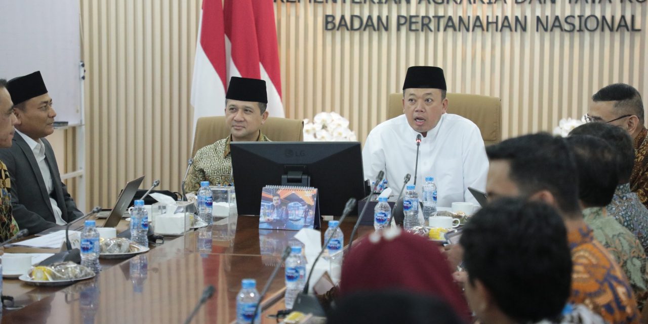 Ajak Menteri Transmigrasi Sukseskan Kebijakan Satu Peta, Menteri Nusron Ingin Tuntaskan Masalah Batas Tanah