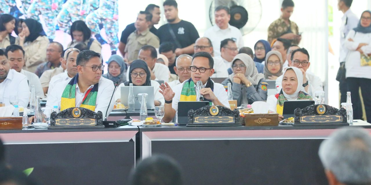 Wamendagri: Kepala Daerah Perlu Memahami Isu Ketahanan Pangan dari Hulu hingga Hilir