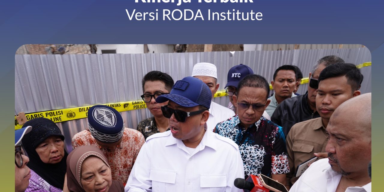 Nusron Wahid Masuk Daftar Menteri dengan Kinerja Terbaik Versi RODA Institute