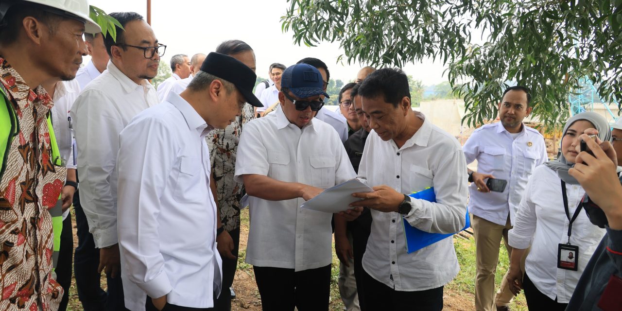 Pastikan Pengadaan Tanah Sesuai Prosedur, Menteri Nusron Tinjau Langsung Akses KCIC Karawang