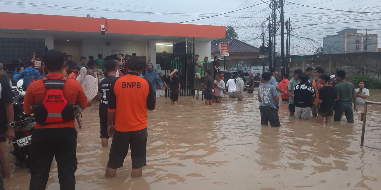 Banjir Melanda Wilayah Kota dan Kabupaten Bekasi